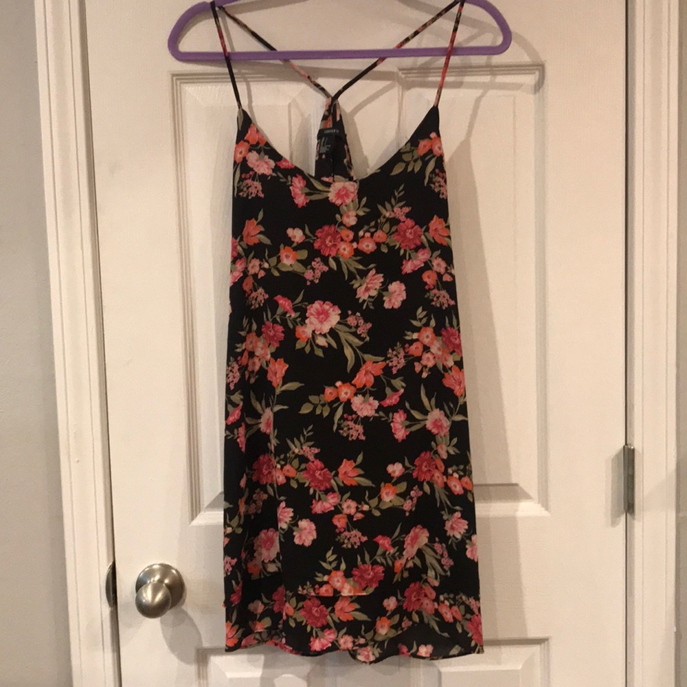Floral print dress